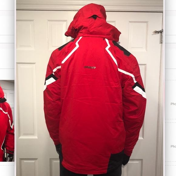 Spyder Mens Leader Jacket - Picture 5 of 11